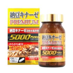 Viên uống phòng ngừa đột quỵ Miyama KonpoNattokinase Premium 5000FU 120 viên Nhật Bản